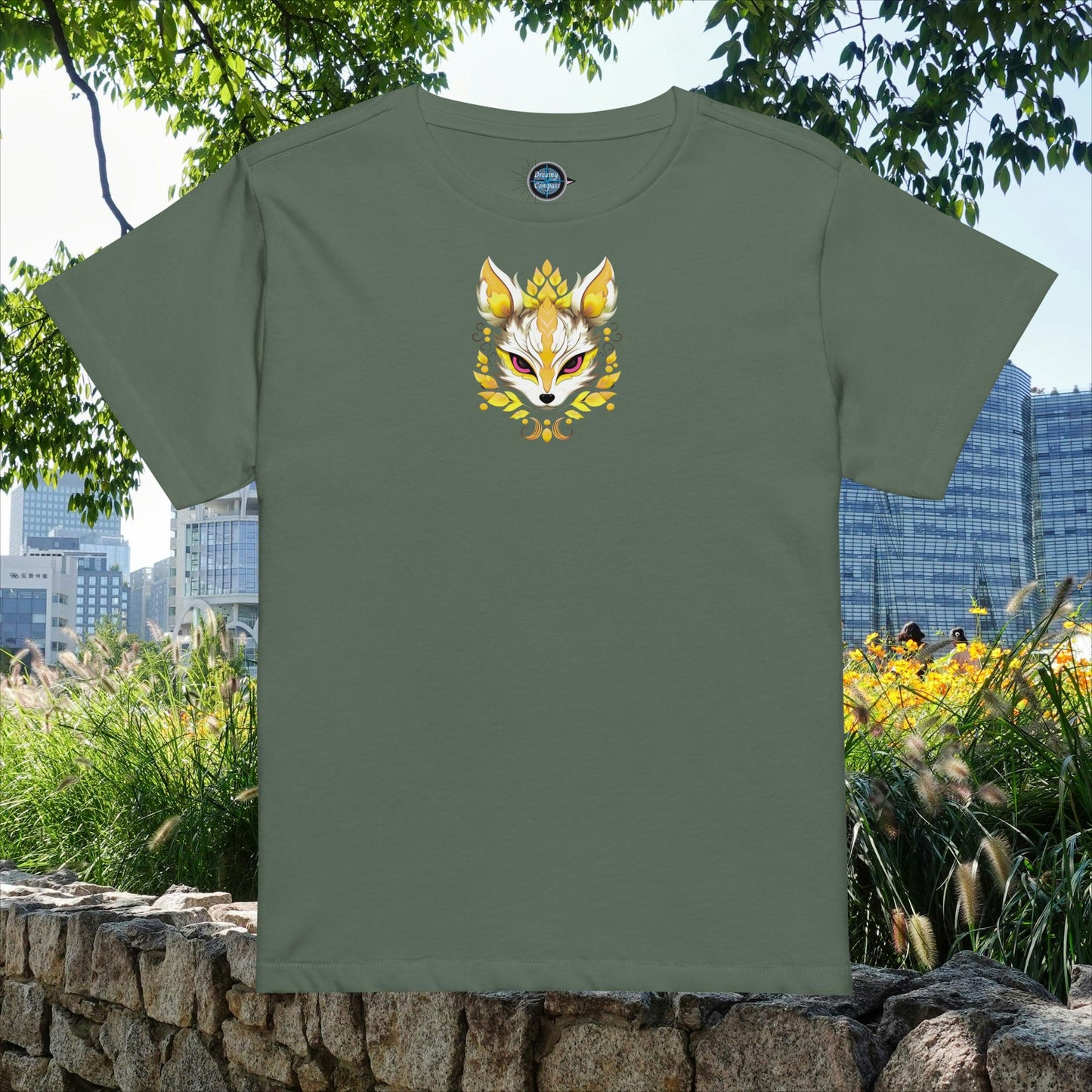 Women’s high-waisted t-shirt